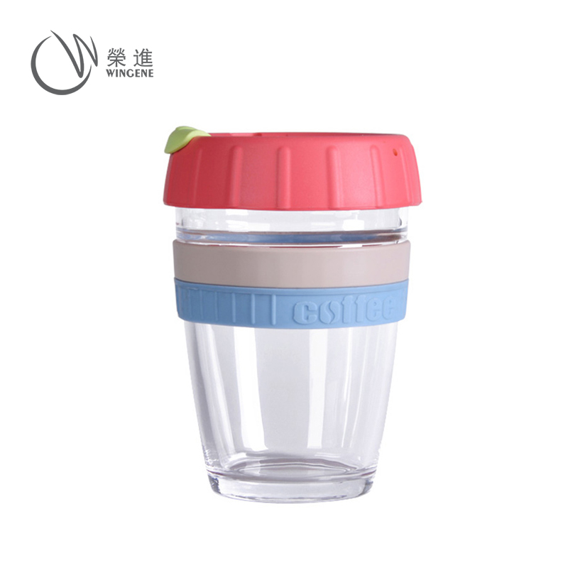 最新款硅胶制品—新品硅胶咖啡杯+硅胶杯套+硅胶杯盖 可定制L